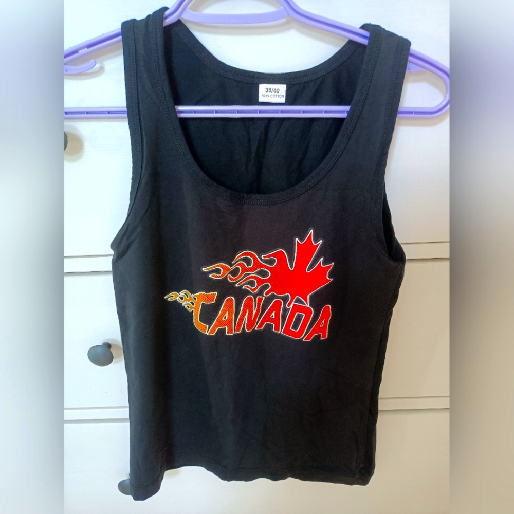 Canada Tank Top 100% Cotton